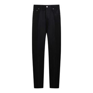 Rick Owens Black Slim Fit Five-Pocket Jeans - NWT